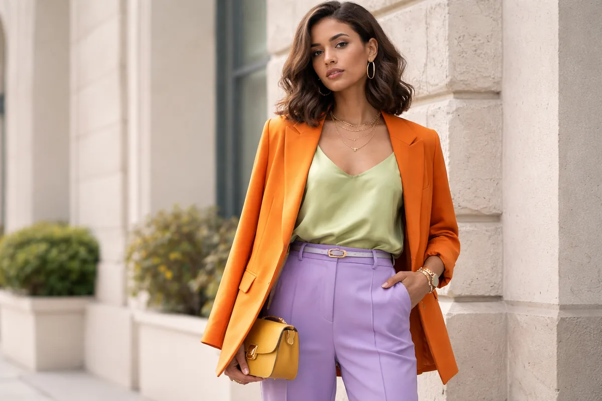 Comment assortir des couleurs pour créer une tenue harmonieuse