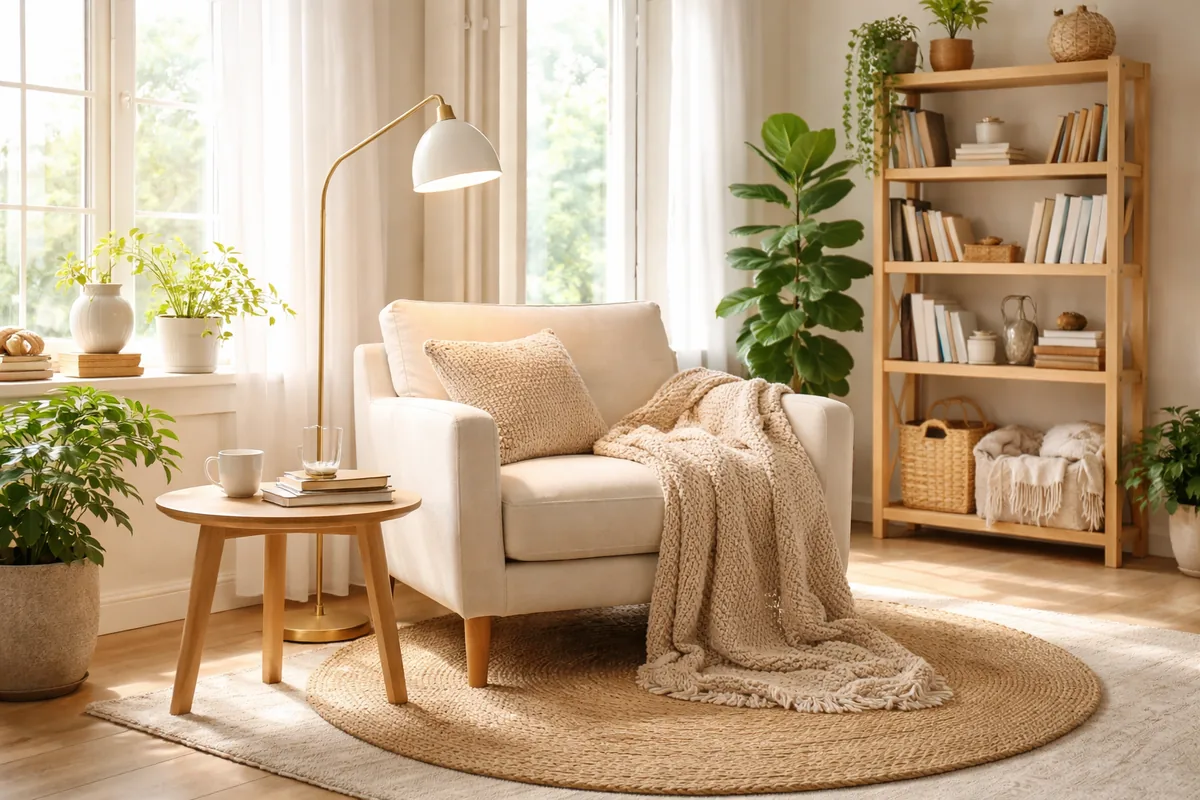 Comment créer un coin lecture confortable dans son salon